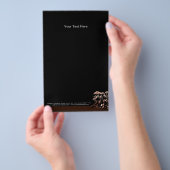 Lieferung an das American Football Office - Flyer (Handgriff)