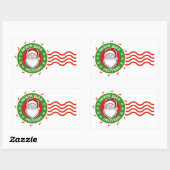 Lieferung an den Nordpol Rechteckiger Aufkleber (Blatt)