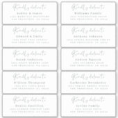 Lieferung an Guest Address Labels BESTELLUNG am 6" (Vorderseite)
