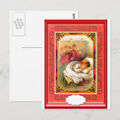 Lieferung der Geschenke Postkarte (Vorne/Hinten)