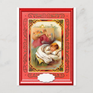 Lieferung der Geschenke Postkarte