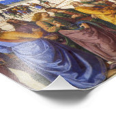 Lieferung der Schlüssel | Pietro Perugino | Fotodruck (Ecke)