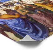 Lieferung der Schlüssel | Pietro Perugino | Poster (Ecke)