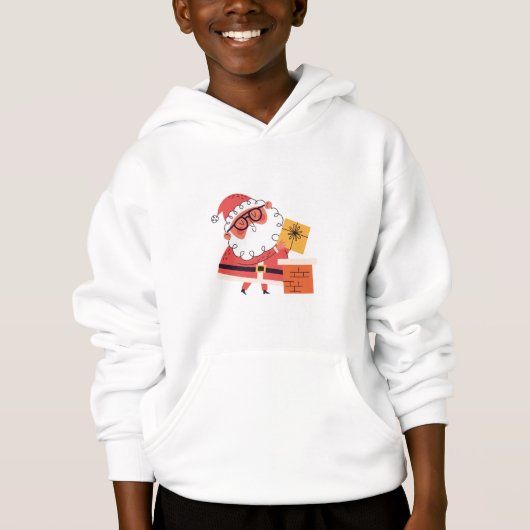 Lieferung des Weihnachtsmannes Hoodie (Vorderseite)