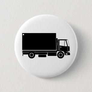 Lieferung, die truck van lorry bewegt button