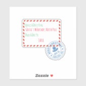 Lieferung Personalisiert Aufkleber (Blatt)