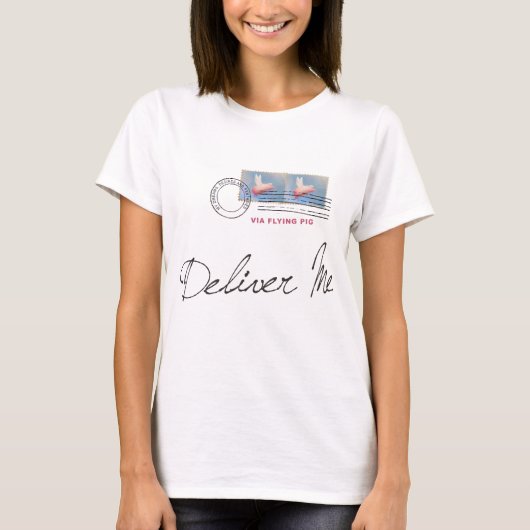 Lieferung selbst T-Shirt (Vorderseite)