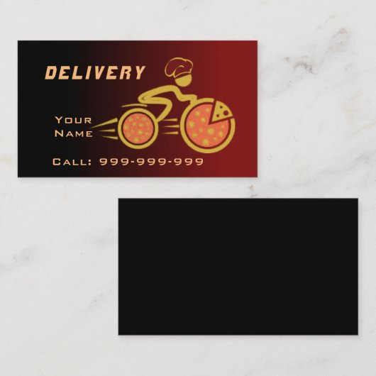 Lieferung Visitenkarte (Vorne/Hinten)