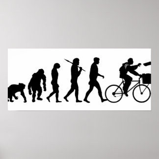 Lieferung von Männern und Zeitungen Jungs und Mädc Poster