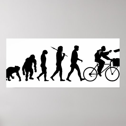 Lieferung von Männern und Zeitungen Jungs und Mädc Poster (Vorne)