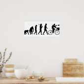 Lieferung von Männern und Zeitungen Jungs und Mädc Poster (Küche)