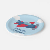 Lieferung von Party für den Kindergeburtstag Pappteller (Schrägansicht)