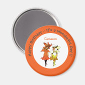 Lieferung von Party für die Blume von Trillium Tig Magnet (Vorderseite/Rückseite)