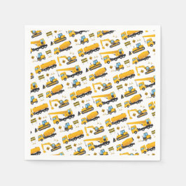 Lieferung von Party für niedliche Nutzfahrzeuge Serviette