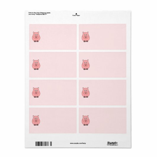 Lieferung von Schweinedesign (Vorne)