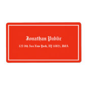 Lieferung von Weihnachten-Rot-Schriftzeichen (Vorne)