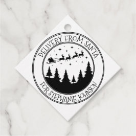 Lieferung von Weihnachtsgeschenk Geschenkanhänger