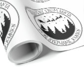 Lieferung von Weihnachtsgeschenk Geschenkpapier (Rolleneckpunkt)