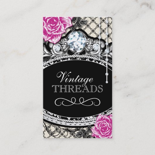 Lieferungs-Bekleidungsgeschäft-Visitenkarten Visitenkarte (Vorderseite)