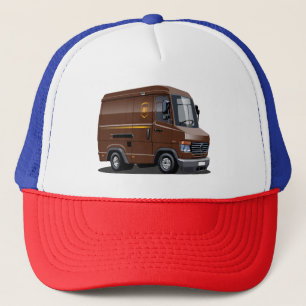 Lieferwagen für Cartoon Truckerkappe