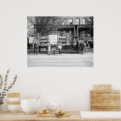 Lieferwagen für Soda-Pop, Anfang der 20er Jahre Poster (Küche)