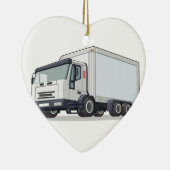Lieferwagen Keramik Ornament (Rechts)
