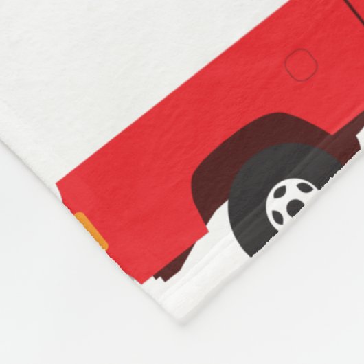 Lieferwagen LKW Fleecedecke (Ecke)