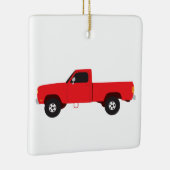 Lieferwagen LKW Keramikornament (Rechts)