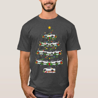 Lieferwagen LKW Matching Santa Lieferwagen LKW Wei T-Shirt