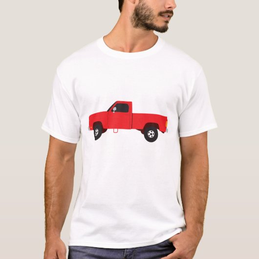 Lieferwagen LKW T-Shirt (Vorderseite)