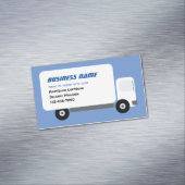 Lieferwagen Magnetische Visitenkarte (Beispiel)