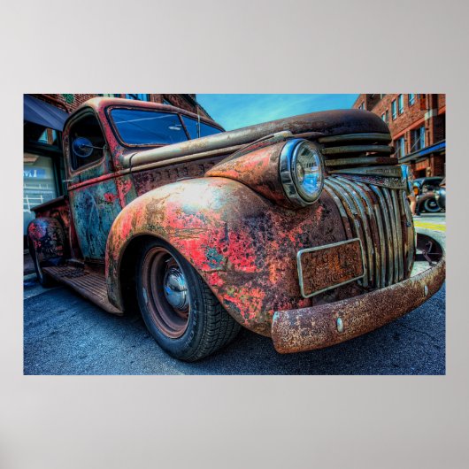 Lieferwagen Poster (Vorne)