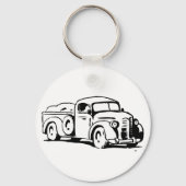 Lieferwagen Schlüsselanhänger (Vorderseite)