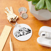 Lieferwagen Schlüsselanhänger