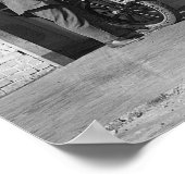 Lieferwagen Soda Pop, 1924. Vintages Foto Poster (Ecke)