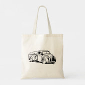 Lieferwagen Tote Bag Tragetasche (Rückseite)