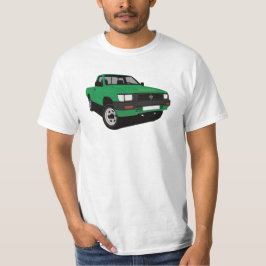 Lieferwagen Toyota Hilux - Grün - T-Shirt
