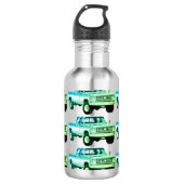 Lieferwagen Truck Edelstahlflasche (Vorderseite)