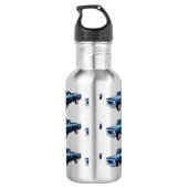 Lieferwagen Truck Edelstahlflasche (Rückseite)