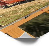 Lieferwagen Truck Painting Poster (Ecke)