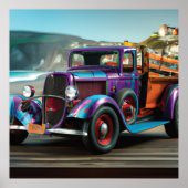 Lieferwagen Truck Poster (Vorne)