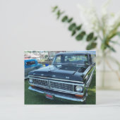 Lieferwagen Truck Postkarte (Stehend Vorderseite)