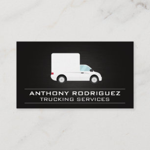Lieferwagen Trucking Services Business Card Visitenkarte