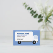 Lieferwagen Visitenkarte (Stehend Vorderseite)