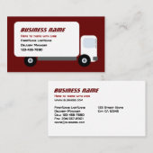 Lieferwagen Visitenkarte (Vorne/Hinten)