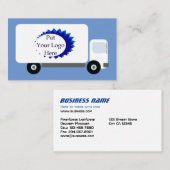 Lieferwagen Visitenkarte (Vorne/Hinten)