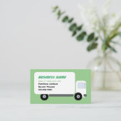 Lieferwagen Visitenkarte (Stehend Vorderseite)