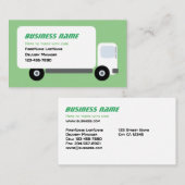 Lieferwagen Visitenkarte (Vorne/Hinten)