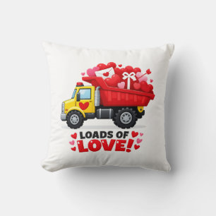 Lieferwagen voller Liebe Kissen