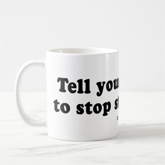 LIEFERWAGEN ZEICHNET - "erklären Sie Ihrem Freund, Kaffeetasse (Links)